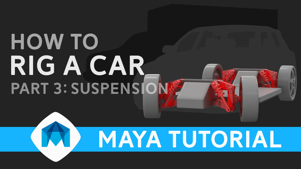 How to rig a car in Maya part 3