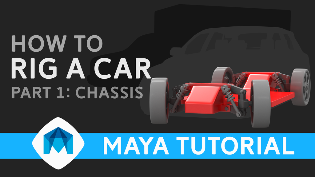 How to rig a car in Maya part 1