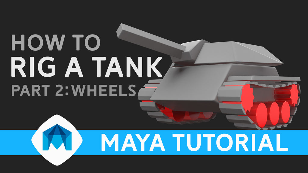 How to rig a tank in Maya part 2