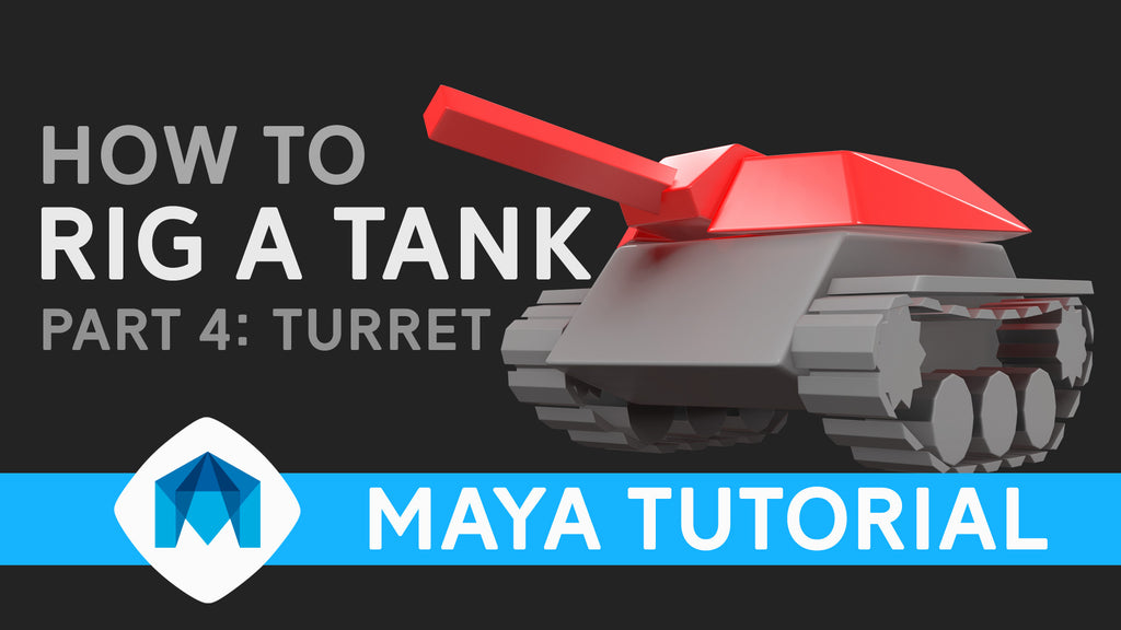 How to rig a tank in Maya part 4