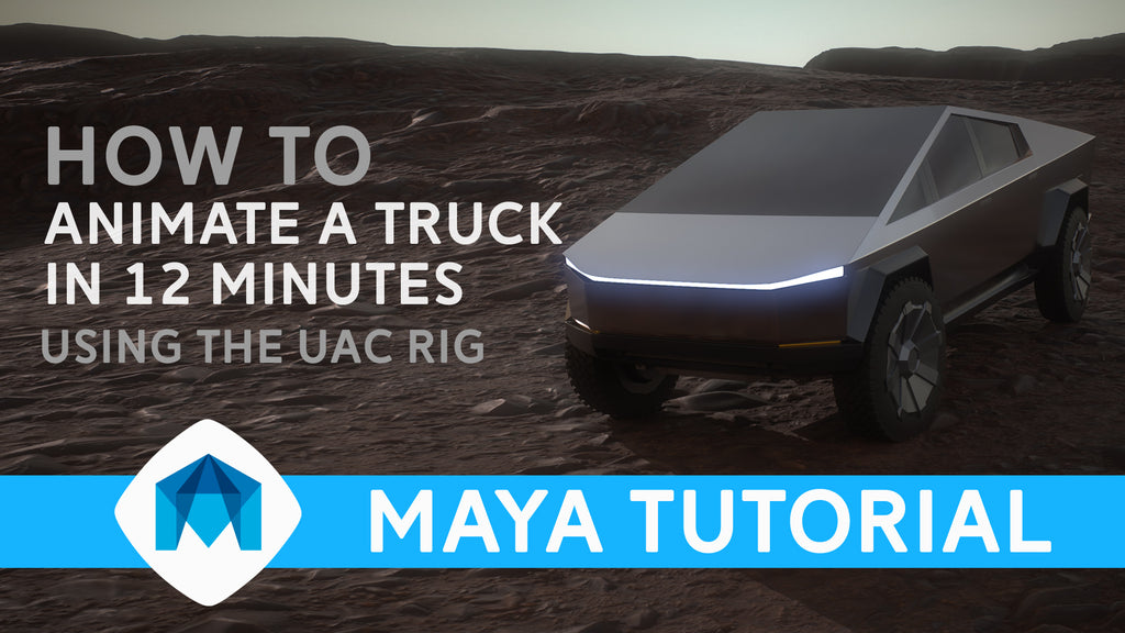 How to rig and animate a truck in 12 minutes using the UAC Rig