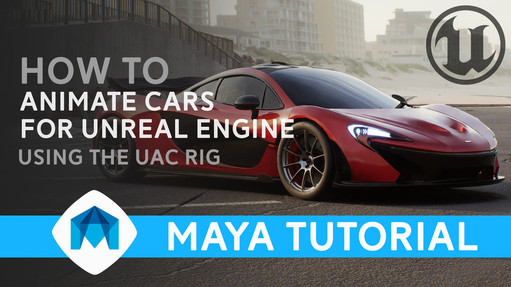 How to animate cars for Unreal engine using the UAC Rig