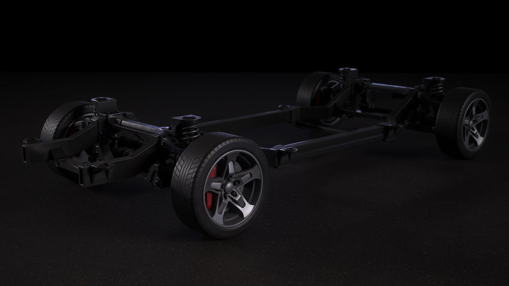 Car Chassis 3D model